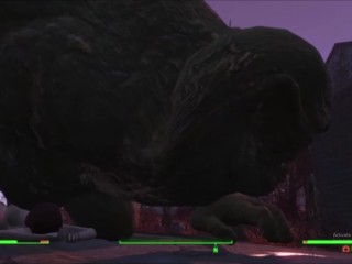 Giant Stretching Squirting Lustful Redhead Pussy | Fallout 4 Mods Behemoth