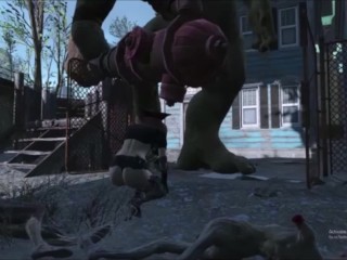 Giant Stretching Squirting Lustful Redhead Pussy | Fallout 4 Mods Behemoth