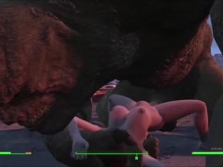 Giant Stretching Squirting Lustful Redhead Pussy | Fallout 4 Mods Behemoth