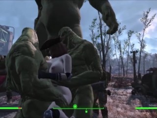 Giant Stretching Squirting Lustful Redhead Pussy | Fallout 4 Mods Behemoth