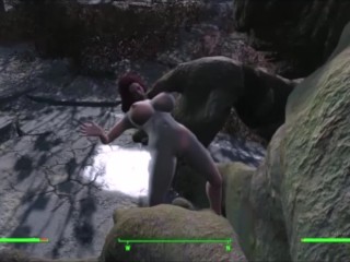 Giant Stretching Squirting Lustful Redhead Pussy | Fallout 4 Mods Behemoth