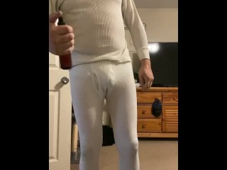 Watch Me Get Dressed & Play With My Cock