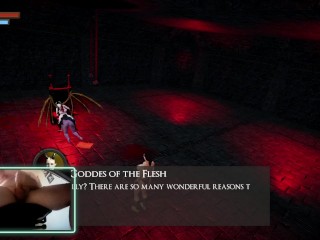 I play The Largest Barbarian and jerk off during it