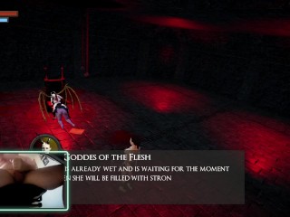 I play The Largest Barbarian and jerk off during it