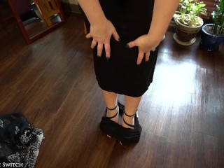 Office Slut Fucked and Creampied with Miss Malorie Switch