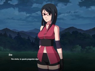 ESPIANDO A SAKURA MIENTRAS SE CAMBIA Y MANIPULANDO A AYAME - SARADA RISING - CAP 6