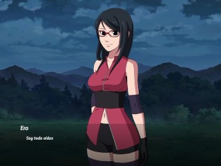 ESPIANDO A SAKURA MIENTRAS SE CAMBIA Y MANIPULANDO A AYAME - SARADA RISING - CAP 6