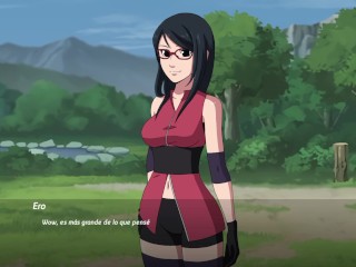 ESPIANDO A SAKURA MIENTRAS SE CAMBIA Y MANIPULANDO A AYAME - SARADA RISING - CAP 6