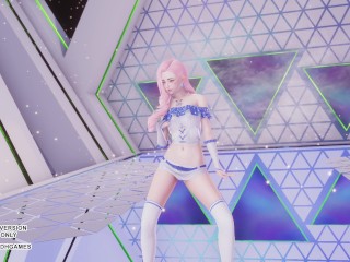 [MMD] JEON SOMI - Fast Forward Seraphine Sexy Kpop Dance League Of Legends Uncensored Hentai