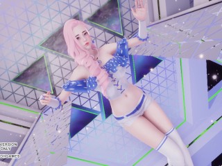 [MMD] JEON SOMI - Fast Forward Seraphine Sexy Kpop Dance League Of Legends Uncensored Hentai