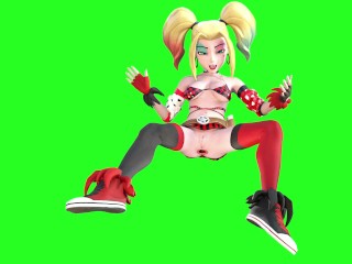 3D Cartoon Anal Gape Prolapse Harley Quinn DC Gwen Big Tits Tennyson Solo Gwen Aheago Tight Pussy P2