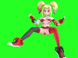 3D Cartoon Anal Gape Prolapse Harley Quinn DC Gwen Big Tits Tennyson Solo Gwen Aheago Tight Pussy P2