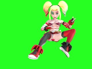 3D Cartoon Anal Gape Prolapse Harley Quinn DC Gwen Big Tits Tennyson Solo Gwen Aheago Tight Pussy P2