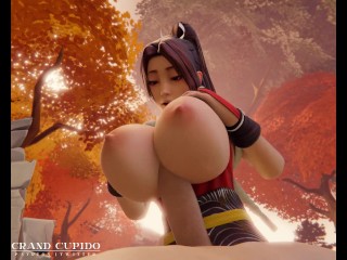 Mai Shiranui Uses Her Magic Boobs [Grand Cupido]( Fatal Fury & The King of Fighters )