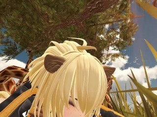 18+ ASMR VR Roleplay  "Having Fun In Savanna" OLD VIDEO ~ Face Sitting included uwu ~