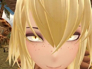 18+ ASMR VR Roleplay  "Having Fun In Savanna" OLD VIDEO ~ Face Sitting included uwu ~