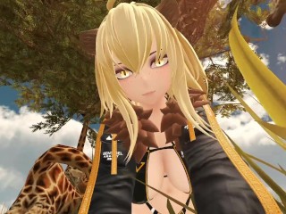 18+ ASMR VR Roleplay  "Having Fun In Savanna" OLD VIDEO ~ Face Sitting included uwu ~