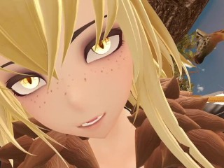 18+ ASMR VR Roleplay  "Having Fun In Savanna" OLD VIDEO ~ Face Sitting included uwu ~