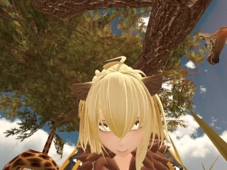 18+ ASMR VR Roleplay  "Having Fun In Savanna" OLD VIDEO ~ Face Sitting included uwu ~