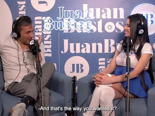 Ambar Prada pregnant big tits loves to be fucked with anger | Juan Bustos Podcast