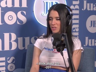 Ambar Prada pregnant big tits loves to be fucked with anger | Juan Bustos Podcast