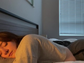 ASMR cuddle moaning girlfriend