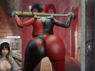 If Harley Quinn was a Tiktoker 😌Batman Booty Shake for the Views