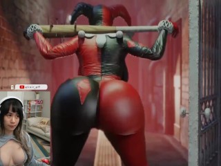 If Harley Quinn was a Tiktoker 😌Batman Booty Shake for the Views