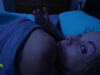 "Let Me Do It"- StepMom Gives StepSon a Hand with Boner - 1of3