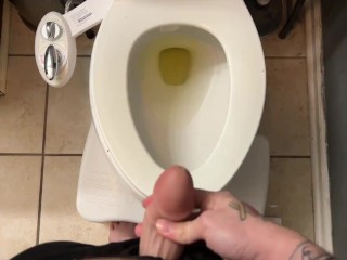 Trans Boy Pees With His Packer for the First Time (and makes a mess)