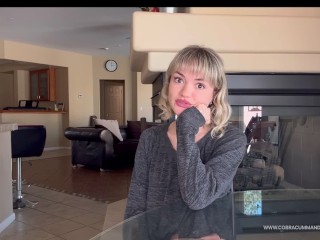 StepSis Grooms You Into SlaveBoy Assistant Femdom POV Psychological Domination Tease & Denial