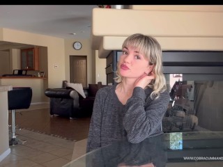 StepSis Grooms You Into SlaveBoy Assistant Femdom POV Psychological Domination Tease & Denial