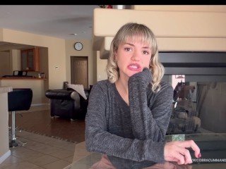 StepSis Grooms You Into SlaveBoy Assistant Femdom POV Psychological Domination Tease & Denial