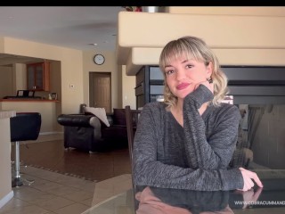 StepSis Grooms You Into SlaveBoy Assistant Femdom POV Psychological Domination Tease & Denial