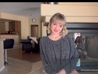 StepSis Grooms You Into SlaveBoy Assistant Femdom POV Psychological Domination Tease & Denial