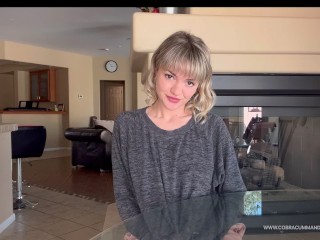 StepSis Grooms You Into SlaveBoy Assistant Femdom POV Psychological Domination Tease & Denial