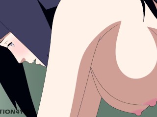 Naruto Hinata anime cartoon hentai sex fuck kunoichi trainer doggy creampie cum milf mom pussy teen