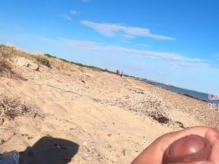 Milf Sucks My Cock On Nude Beach