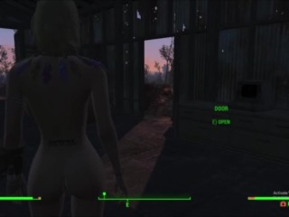 Zombies Love Big Boob Blonde Orgasm |Fallout 4 Mods Squirting Anal