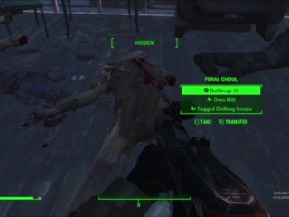 Zombies Love Big Boob Blonde Orgasm |Fallout 4 Mods Squirting Anal