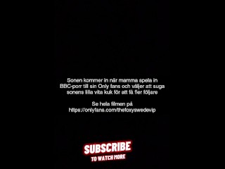 Stepmom spelar in bbc-film och suger stepsons lilla vita kuk för att få följare