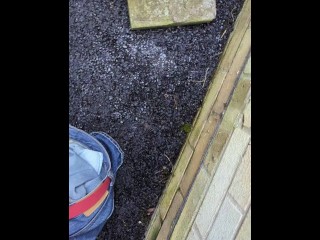 Stripping naked in public