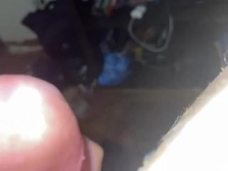 Hard sex with a sex toy hard breathing