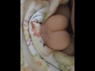 Balls deep in sex dolls ass