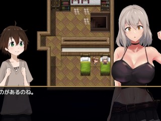 【#01 エロゲー 新たな世界の旅路より 実況(体験版)】爆乳冒険家が背後からおっぱいや尻揉まれたり中出しセックスされたり・・(ファンタジーエロゲー hentai game）