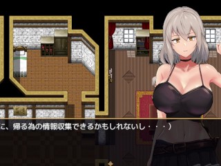 【#01 エロゲー 新たな世界の旅路より 実況(体験版)】爆乳冒険家が背後からおっぱいや尻揉まれたり中出しセックスされたり・・(ファンタジーエロゲー hentai game）