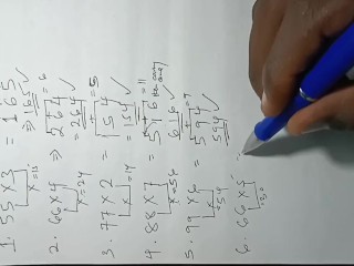 Banging my romantic Maths teacher after teaching her this! Big booty Ebony