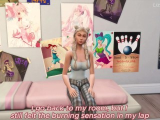 Stepsister needs her Stepbrothers big cock - sims 4 - 3D hentai