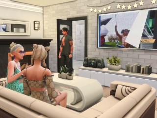 Stepsister needs her Stepbrothers big cock - sims 4 - 3D hentai