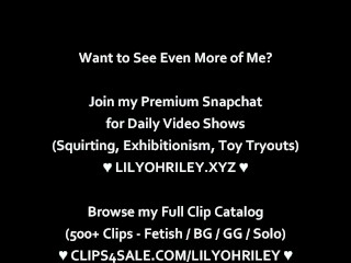 Lily's Glove Slut Confession